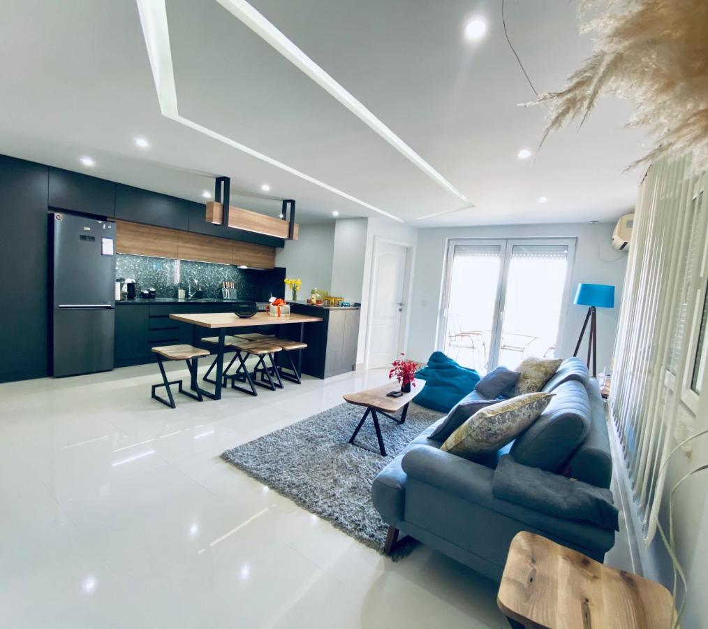Aqua Blue Lakeview Apartment Ohrid Peštani Εξωτερικό φωτογραφία