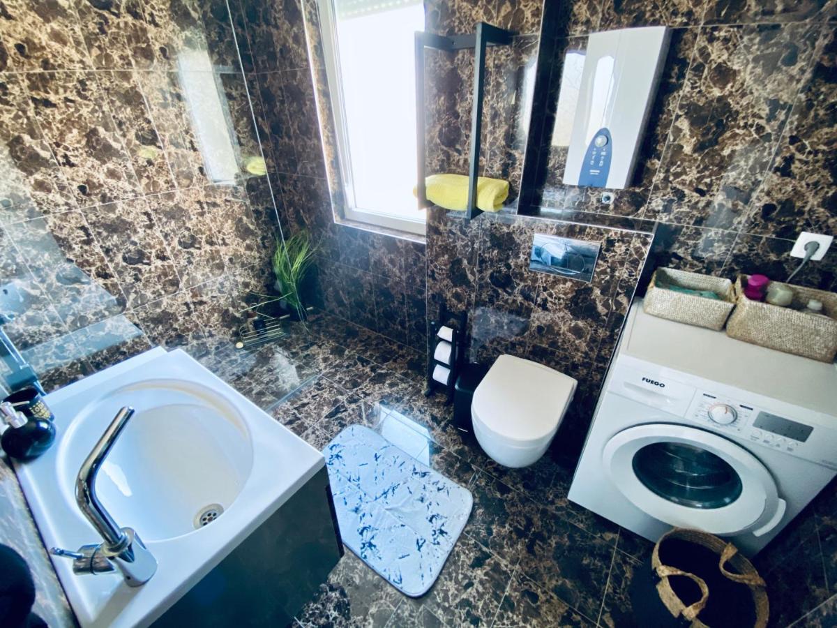 Aqua Blue Lakeview Apartment Ohrid Peštani Εξωτερικό φωτογραφία