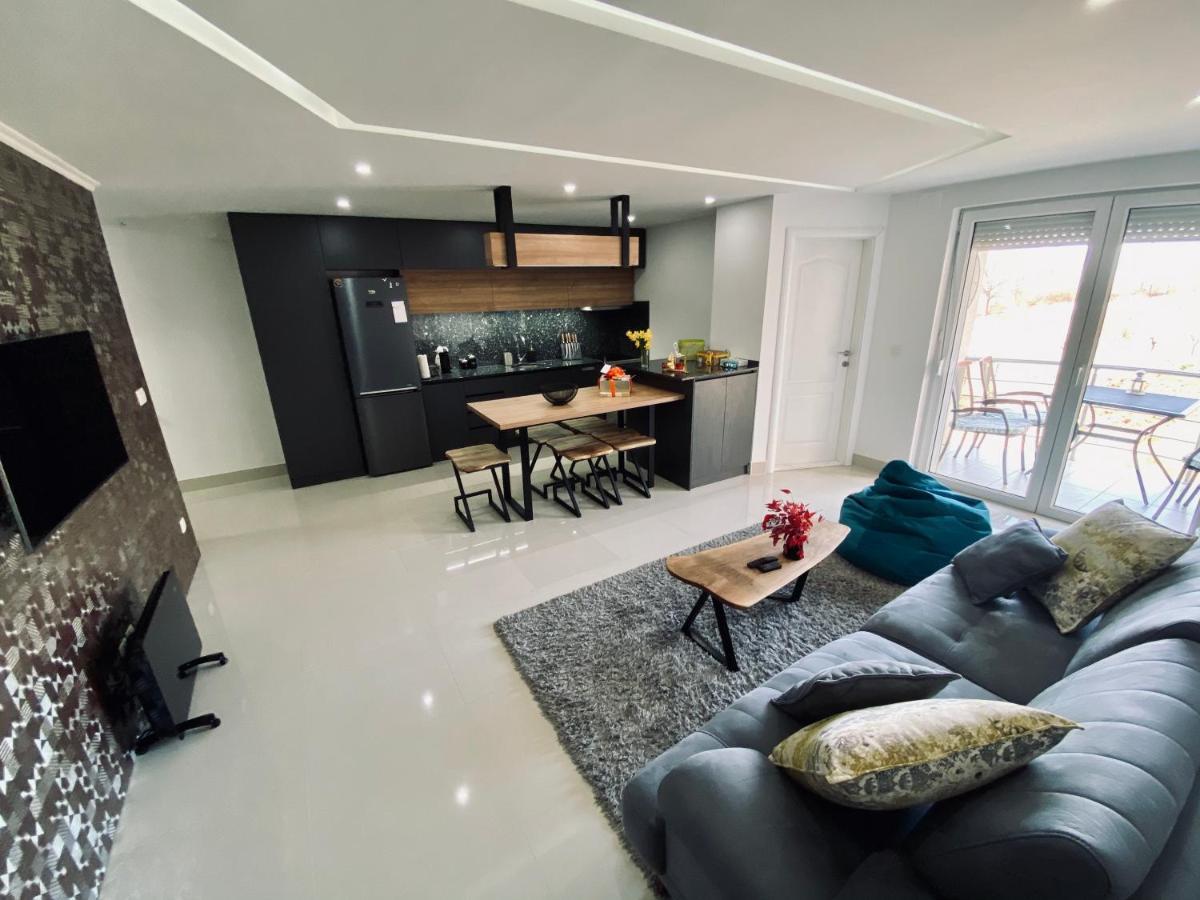 Aqua Blue Lakeview Apartment Ohrid Peštani Εξωτερικό φωτογραφία
