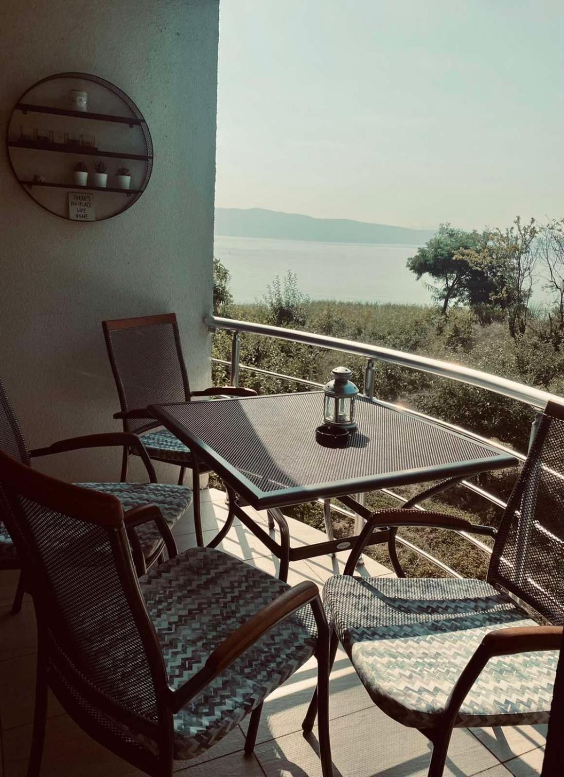 Aqua Blue Lakeview Apartment Ohrid Peštani Εξωτερικό φωτογραφία
